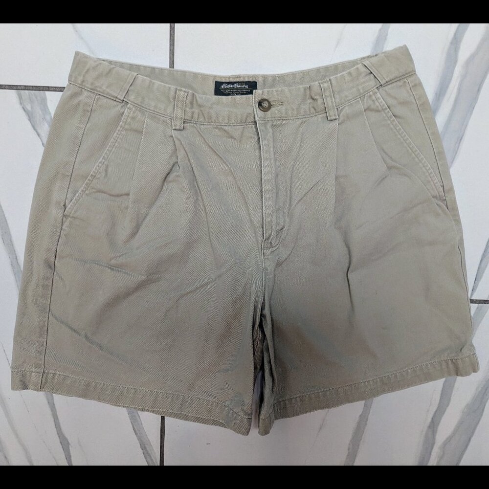Eddie Bauer Tan Khaki Men's Shorts Size 35